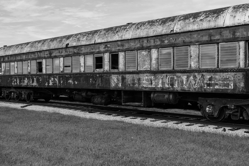 Illustration for article titled Illinois Train Museum B&W